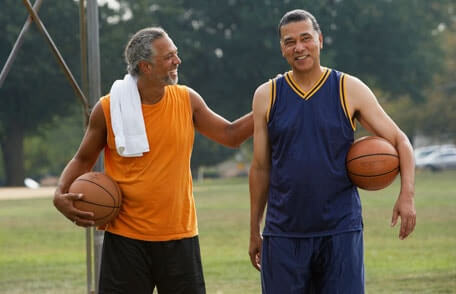 Men making better lifestyle choices